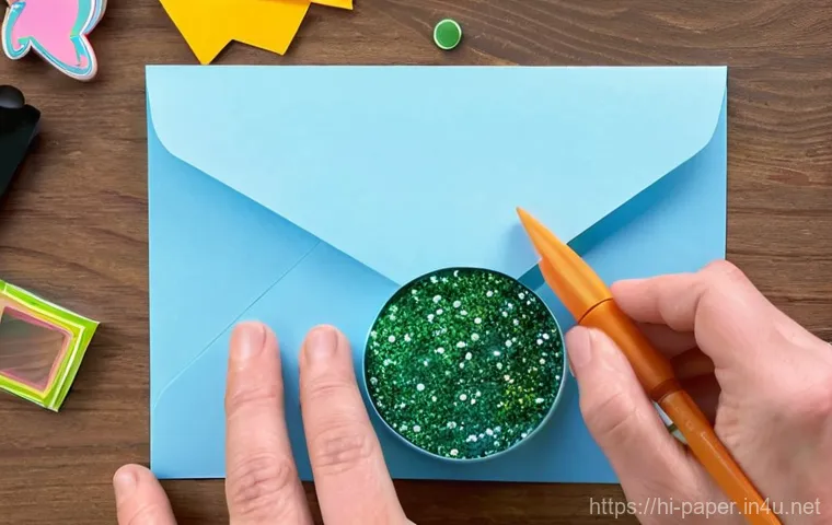 종이공예 도구 추천 - **Prompt: A close-up shot of a bright, well-organized crafting desk, showcasing various sharp cuttin...