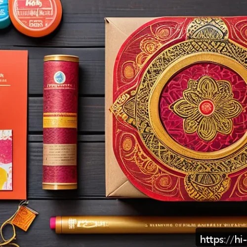 종이상자 만들기 - A sturdy homemade paper box crafted from thick kraft paper, placed on a wooden table surrounded by c...